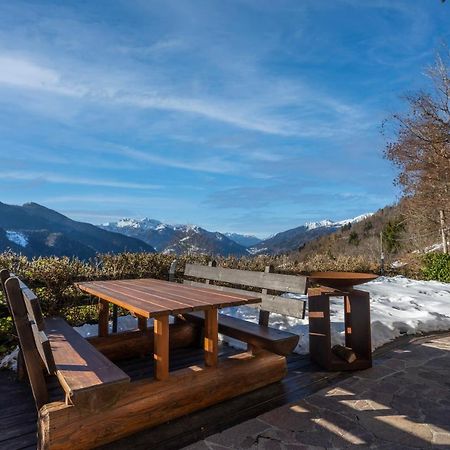 Вілла Panoramic House Carnia - Mountain View Apt With Parking And Terraces Ligosullo Екстер'єр фото