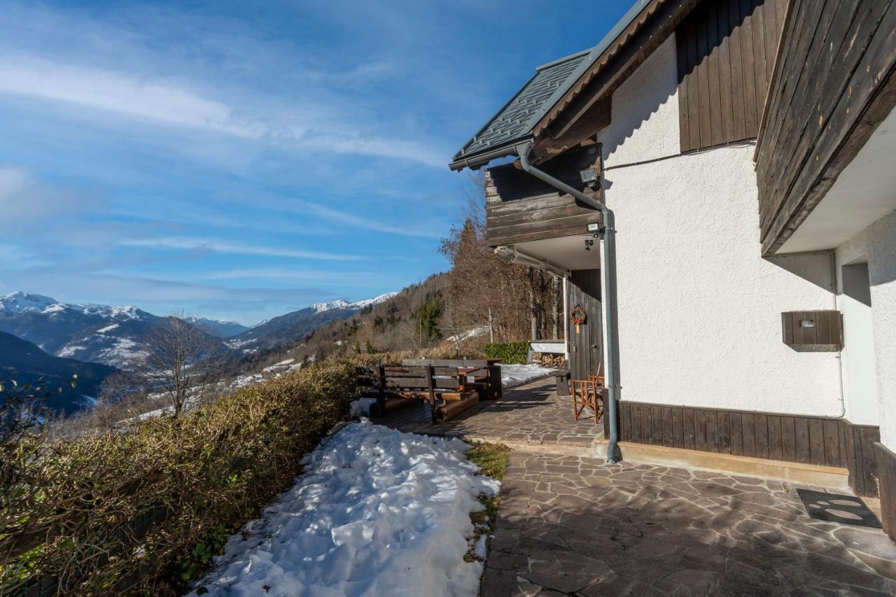 Вілла Panoramic House Carnia - Mountain View Apt With Parking And Terraces Ligosullo Екстер'єр фото